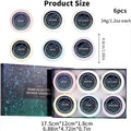 Essential Oil Shower Steamers Gift Box, Pack of 6 Aromatherapy Bath Tablets with Flowers - view 3