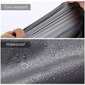 EVA One Piece Hooded Raincoat Poncho Waterproof Transparent Grey - Size L (Length 110cm) - view 5