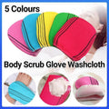 Exfoliating Bath Glove Body Scrub Washcloth - Light Pink - view 2