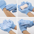 Exfoliating Bath Gloves 1 Pair Shower Scrub Mitt - Yellow - view 6