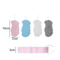 Exfoliating Bath Sponge, Soft PVA Shower Scrubber - Grey - view 3