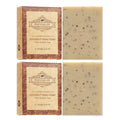 Exfoliating Body Soap Bar with Scrub Granules, Pack of 2 - Coconut