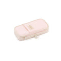 Expandable Zipper Pencil Case with Multiple Pockets, 22 x 11 x 6.5 cm - Pink