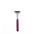 Extendable Back Scratcher with Metal Claw, Telescoping - Purple