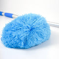 Extendable Ceiling Duster with Round Microfibre Head - Brown - view 5