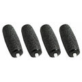 Extra Coarse Replacement Roller Heads for Electric Foot File, Pack of 4 - view 2
