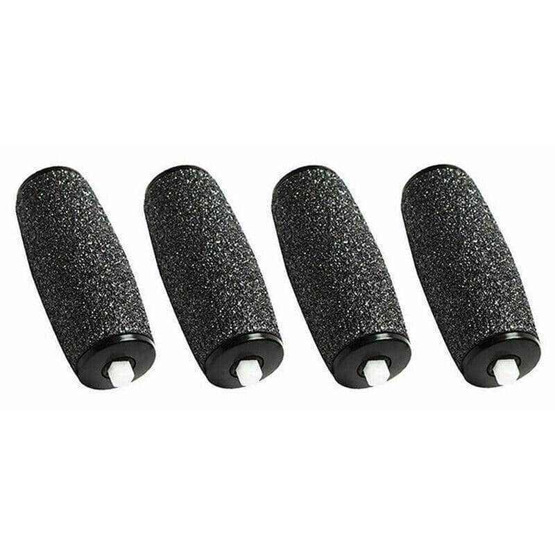 Extra Coarse Replacement Roller Heads for Electric Foot File, Pack of 4 - view 2