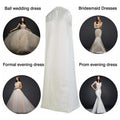 Extra Large Wedding Dress Garment Bag with Centre Zip, 180 x 61 x 25 cm - view 4