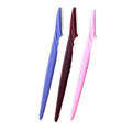 Eyebrow Razor Trimmer for Women with Safety Cover - Pack of 3