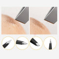 Eyebrow Tweezers Set with Leather Pouch, 4 Pieces - view 4