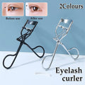 Eyelash Curler, Professional Handle Makeup Tool - Silver - view 2