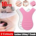 Eyelash Lift Perm Y-Comb Brushes, Pack of 10 - Clear - view 2