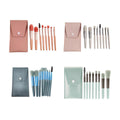 Eyeshadow Brush Set with Storage Bag, 8 Brushes - Pink - view 3