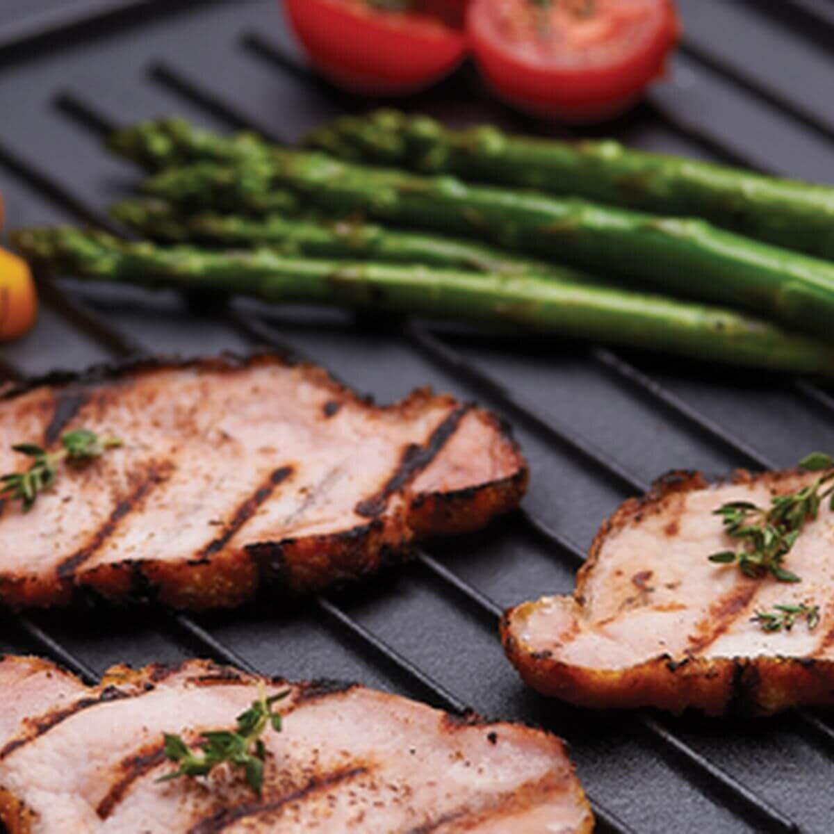 Broil King Cast Iron Griddle - Heavy Cast Iron with Matte Porcelain Coating, Black - 11242
