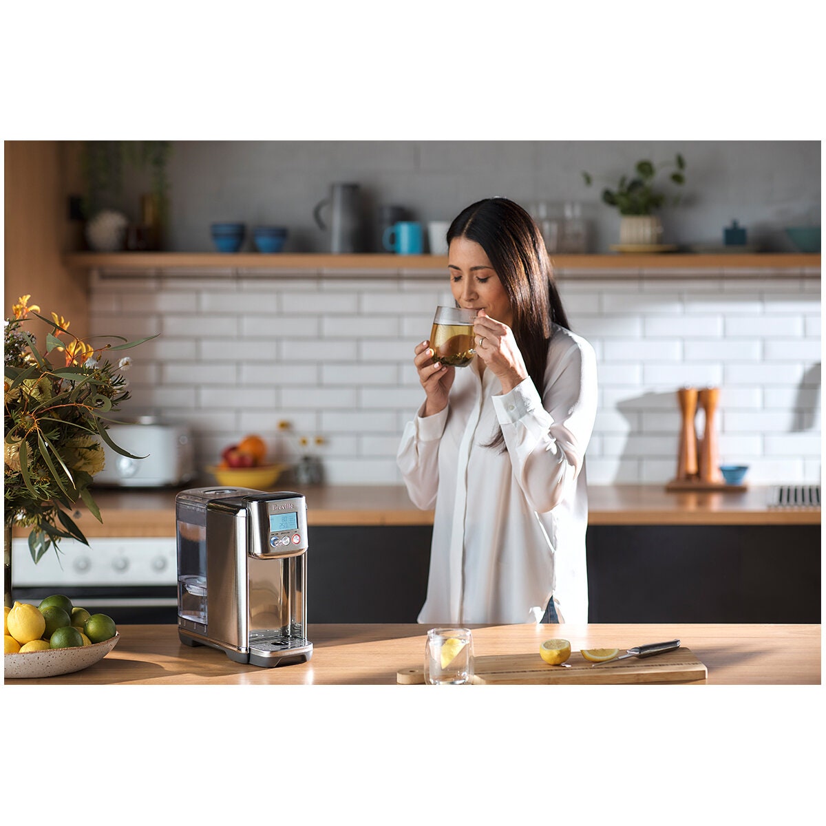 Breville the AquaStation Purifier Hot - 4-stage filtration, 3L tank, stainless steel - LWA200BSS2IAN1