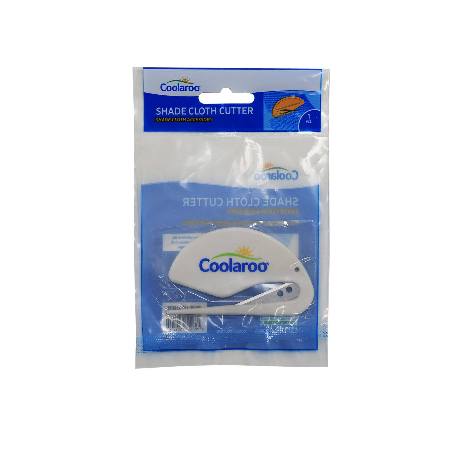 Coolaroo White Shade Cloth Cutter with Steel Blade