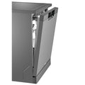Haier 60cm Freestanding Dishwasher with Sanitise - 15 Place Settings - Satina - ThermoDry - HDW15F1S1