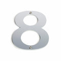 Sandleford 100mm House Number 8 - Brushed Stainless Steel - Durable - SuperSaverAU - view 1