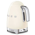 Smeg 50s Retro Style 1.7L Variable Temperature Kettle - Cream, 7 Settings, Keep Warm - KLF04CRAU