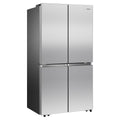 Hisense 609L French door fridge - stainless steel, inverter compressor, 3 star energy rating - HRCD610TS