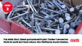 Pryda 100 x 35mm Galvanised Steel Multigrip Tie-Down Connector