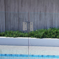Protectoral Glass to Glass Hinge Set - 50mm - 316 Stainless Steel - Easy Install - SuperSaverAU - view 2