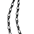 Jack 460mm Black Steel Hanging Basket Chain Set, Outdoor
