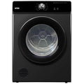Mykin 8kg Vented Dryer - 12 Drying Programs, Reverse Tumble, Wall Mountable, Black - MVD28B
