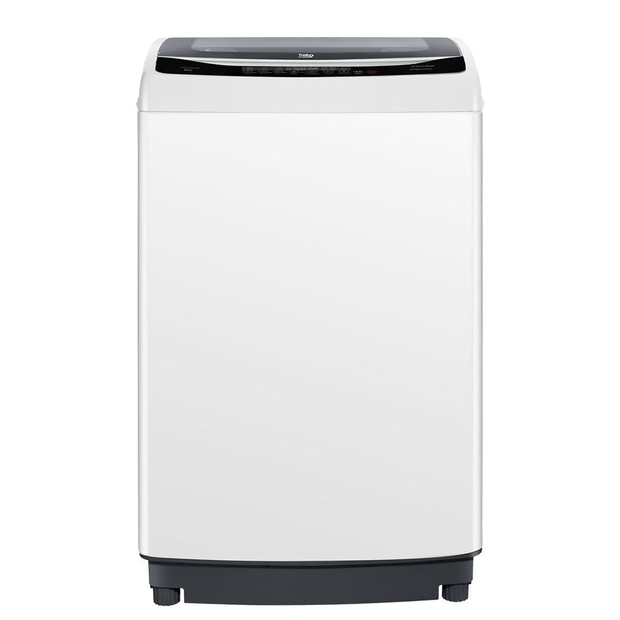 Beko 10kg Top Load Washing Machine - Soft Close Lid, Full Touch LED Display, 10 Programs - BTL10W
