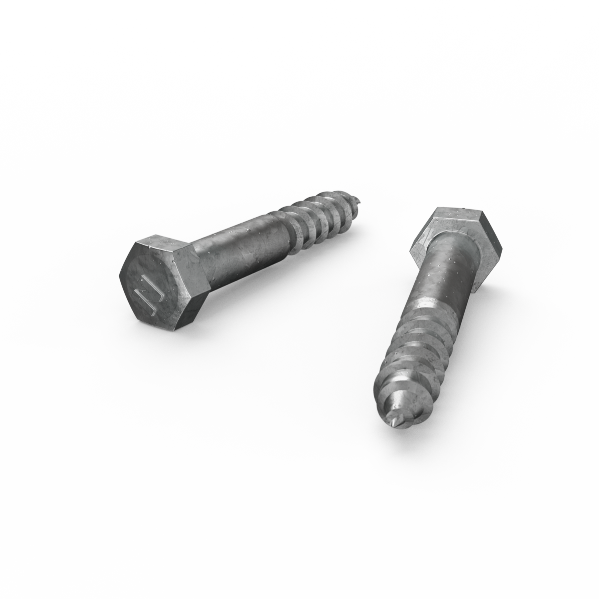 Zenith Hot Dip Galvanised Hex Head Coach Screws 12 Pack M12 x 75mm - SuperSaverAU - view 3
