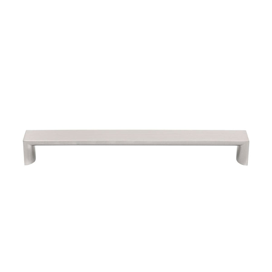Prestige Brushed Nickel Round Half Handle - 192mm Zinc Alloy - Easy Install - SuperSaverAU - view 1