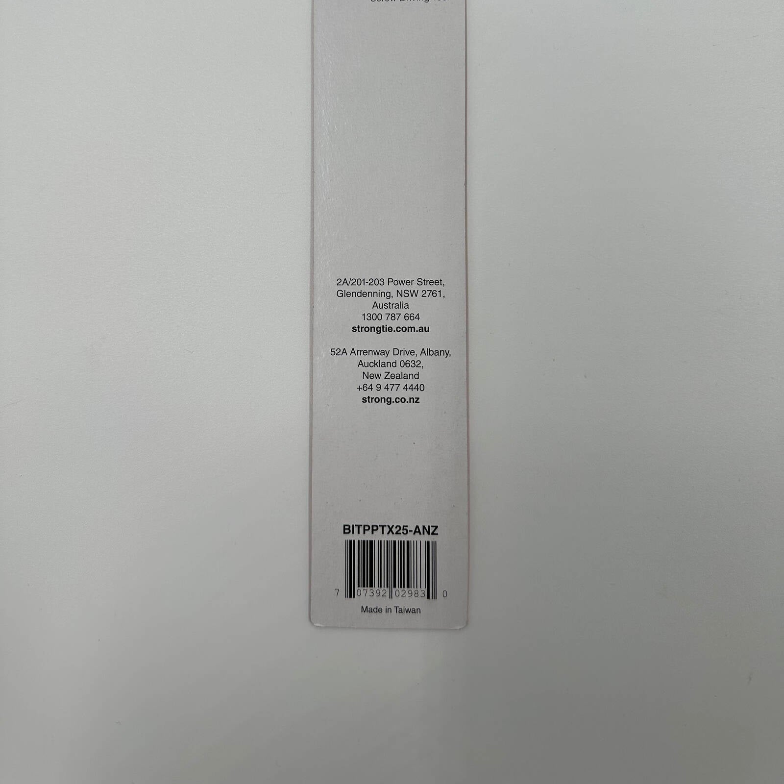 Simpson Strong-Tie 200mm T25 Project Pro Bit and Mandrel Replacement 1 Pack
