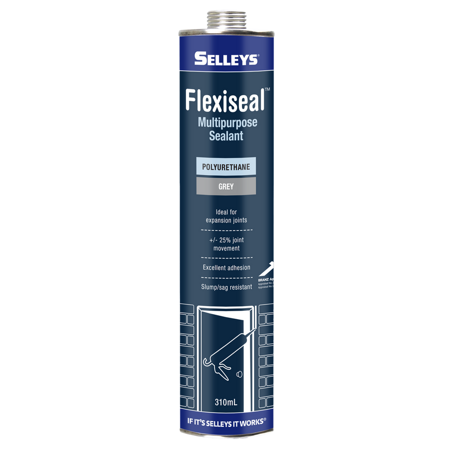 Selleys Grey Flexiseal 310ml Polyurethane Sealant - Weatherproof - Fast Curing - Flexible - SuperSaverAU - view 1