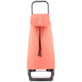 Rolser Jet LN Joy 2 wheel folding trolley - Coral pink - Lightweight aluminium chassis - R-JET001-1051