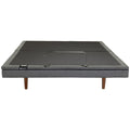 Sealy Apex adjustable bed base King Single - Zero G, Anti Snore, dual massage, charcoal - APX-ADJ-KSG