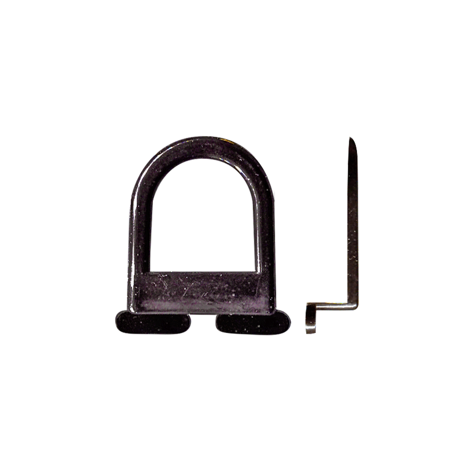 Rolltrak Flyscreen Lift Tab, Plastic, Black, 4 Pack