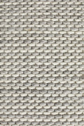 Rug Culture Studio Large Rug 280x190cm - Silver Felted Wool, Hand Woven Flatweave - STUD320SIL280X190