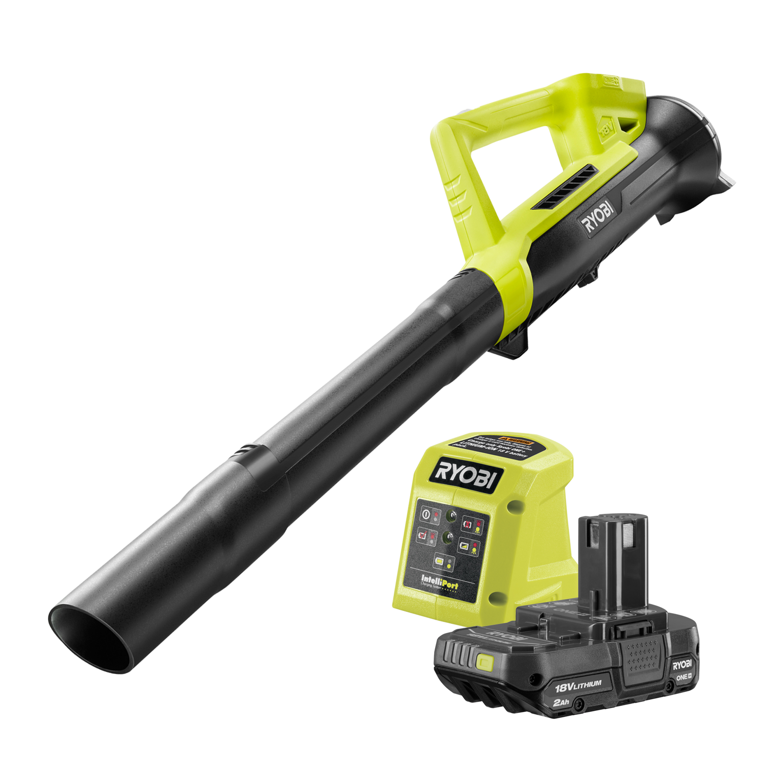 Ryobi 18V ONE+ 200CFM Jet Blower 2Ah Kit R18BLW52