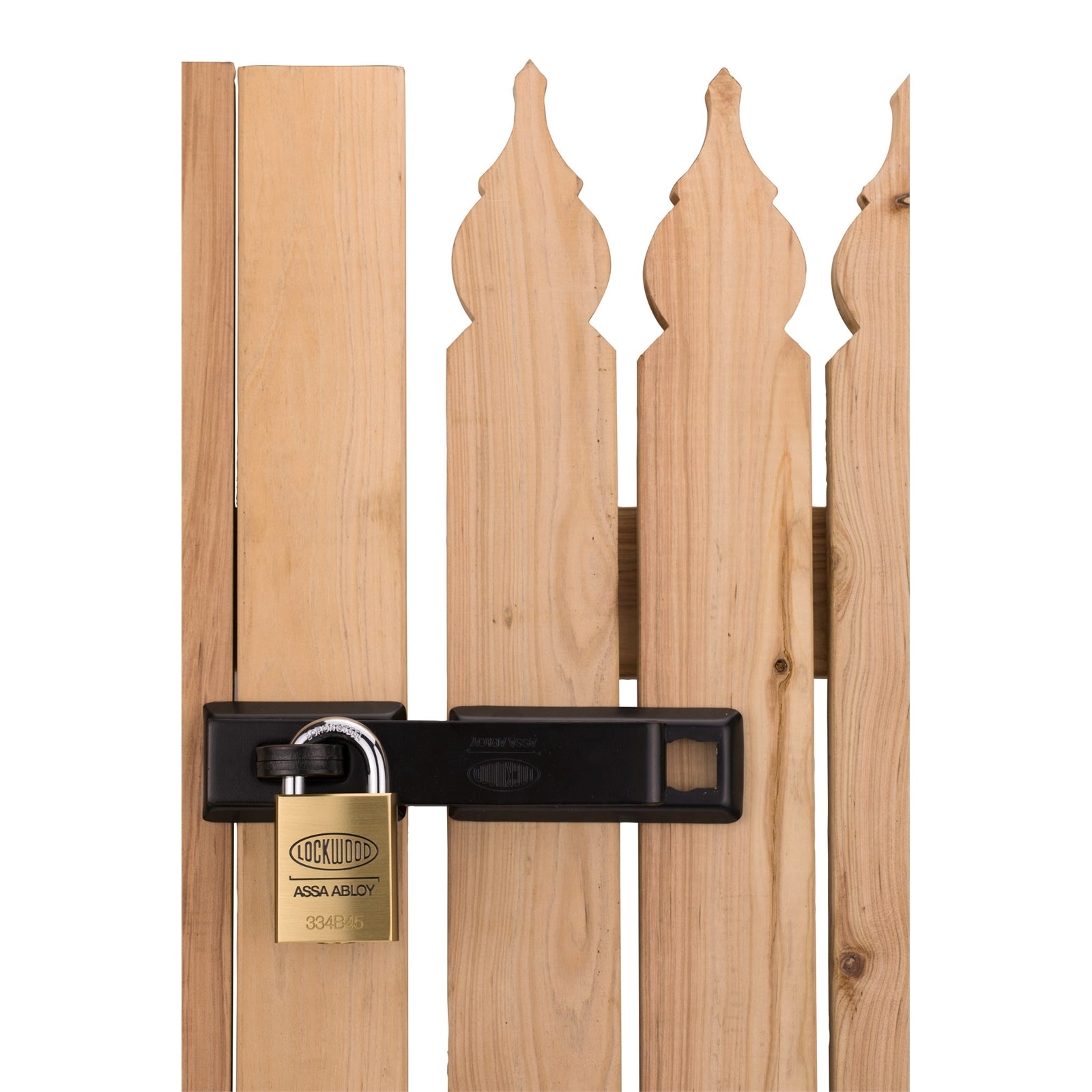 Lockwood 190mm Hardened Steel Hasp And Staple