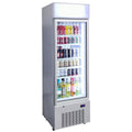 Schmick 389L Glass Door Beverage Refrigerator - White, Single Zone, 9 Star Rating - HUS-C5