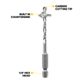 Kango 6 x 9mm Fibre Cement Countersink Drill Bit - Durable Carbide Tip - SuperSaverAU - view 2