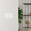 DETA X6 Single Switch 1 Gang White Polycarbonate 10A 240V
