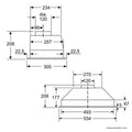 Bosch Series 2 53cm Undermount Rangehood - Grey - 420m³/h, 3 Power Settings, LED Lighting - DLN54AA70A
