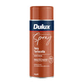 Dulux 340g Very Terracotta Satin Spray Paint, Indoor, 2.2m2/L Coverage