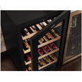 Vintec 35 Bottle Single Zone Underbench Wine Fridge - Black, Triple Glazed Door, Security Lock - VWS830FCB-X