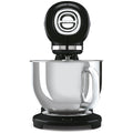 Smeg 50's Style Stand Mixer 4.8L - 1000W, Black, Planetary Mixing, 10 Speeds - SMF05BLAU