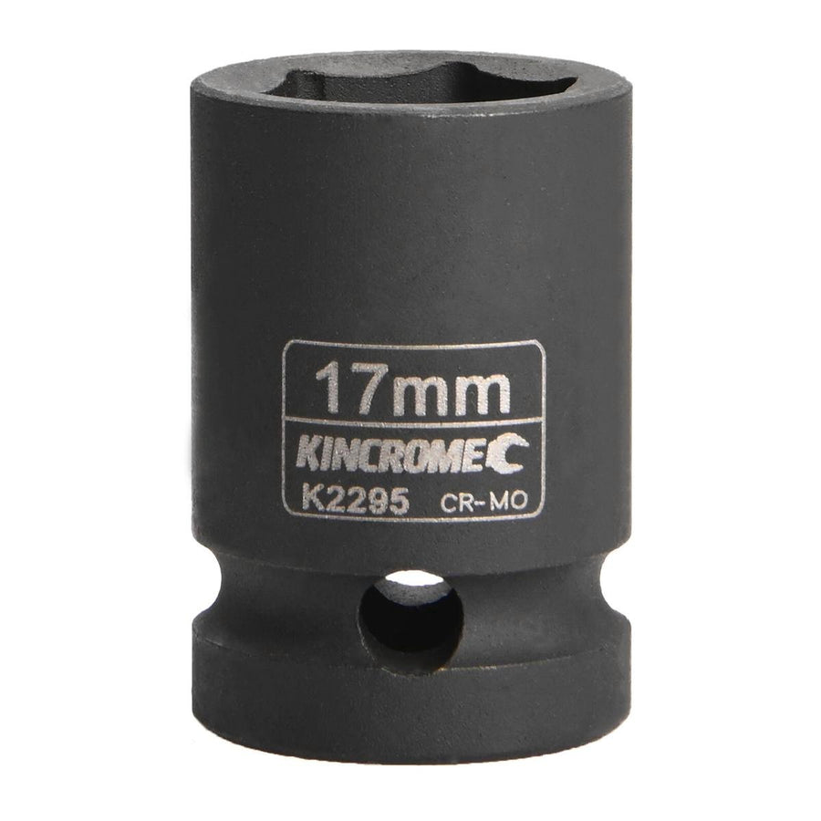 Kincrome Impact Socket - 17mm - Chrome Molybdenum Steel - Rust Resistant - SuperSaverAU - view 1