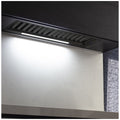 Glem Gas 85cm Offboard Undermount Rangehood - Black Stainless Steel - 1200m³/h - 12W LED - GQA85UCN