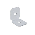 Carinya Galvanised Angle Make a Bracket 20 Pack - 25x25x20mm - Silver - SuperSaverAU - view 1