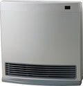 Rinnai Dynamo Natural Gas Heater - Heats up to 59sqm - Platinum Silver - Dual Timers - Remote - DY15SN